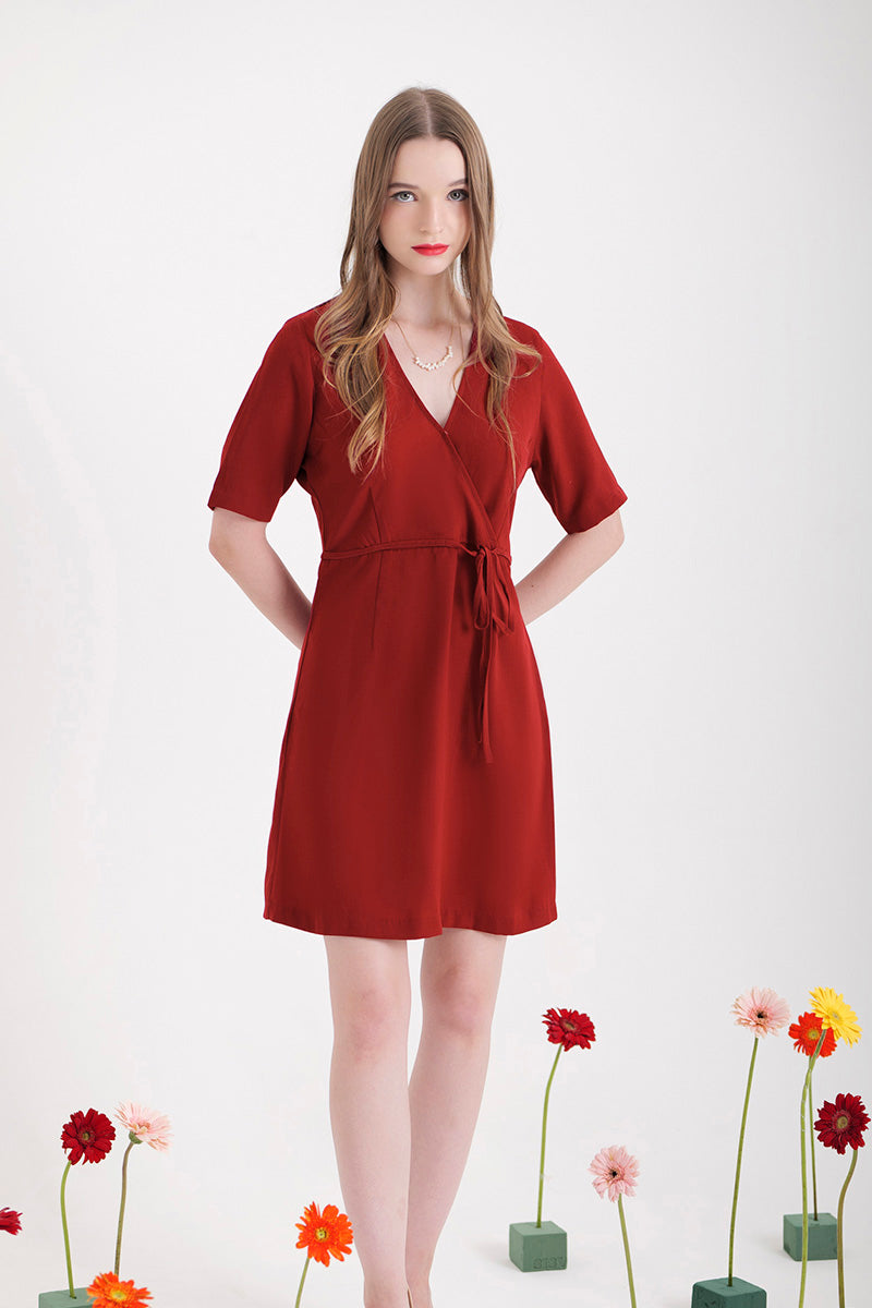 marry dress red