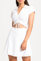 mia top white